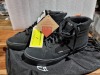 TCX 9418 STREET 3 AIR BLACK LEATHER ITALIAN CERTIFIED MOTORCYCLE BOOT (SIZE: EU-45/USA-11).