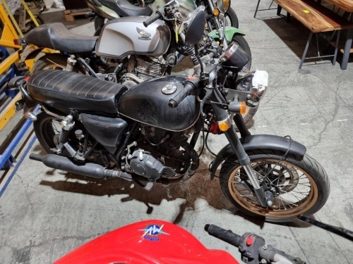 06/2014 (COMPLIED) BRAAAP ST250 MOTORCYCLE. VIN:LAELB4464EC000113. PLEASE NOTE: CONDITION UNKNOWN. THIS MOTORCYCLE WILL BE SOLD WITHOUT PLATES AND UNREGISTERED.