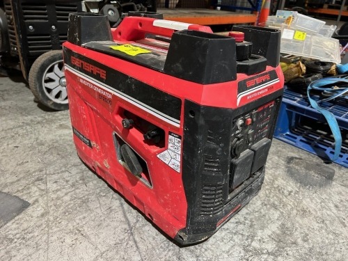 GENSAFE GF2000 PETROL DRIVEN INVERTER GENERATOR. 240V.