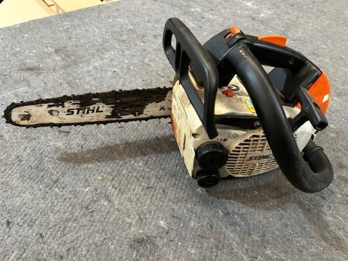 STIHL 019T PETROL DRIVEN CHAINSAW WITH 20CM BAR