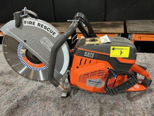 HUSQVARNA K970 PETROL DRIVEN DEMOLITION SAW.