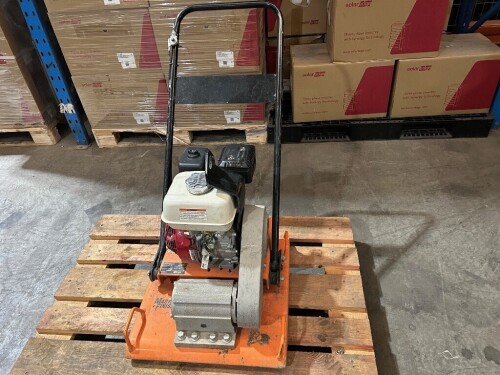 2023 MASTER FINISH 550H PETROL DRIVEN PLATE COMPACTOR. SERIAL 5502305010