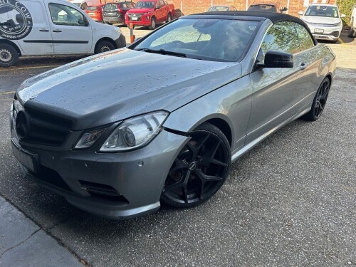 11/2012 MERCEDES BENZ E250 2 DOOR CONVERTIBLE/TOURER.