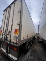 06/2008 (COMPLIED) SOUTHERN CROSS VANS STD TRI-AXLE (B-DOUBLE) REFRIGERATED TRAILER. INTERNAL FIBREGLASS WALLS WITH ALUMINIUM CHANNEL FLOORING. FITTED WITH THERMOKING WHISPER SB-310 REFRIGERATION. UNIT HOURS: N/A. REG: TC86EI. VIN: 6X9C28CSX8M056265. HUB-