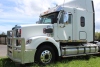 2019 FREIGHTLINER GLIDER 122SD PRIME MOVER. AXLE TYPE: 6X4. DIESEL ENGINE. FREIGHTLINER 18 SPEED MANUAL TRANSMISSION. SLEEPER CABIN. WHITE CABIN FITTED WITH AERO KIT. REG: XN14JQ. VIN: 1FVJGVDR6FLGA3745. KLM: 847569 (SHOWING). GVM: 26.5 TONNE. GCM: 55 TON - 11