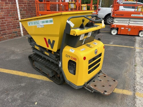 2023 WACKER NEUSON DT-08 RUBBER TRACKED COMPACT DUMPER