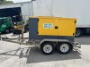 2017 ATLAS COPCO TRAILER MOUNTED DIESEL POWERED GENERATOR. 30KVA. - 2