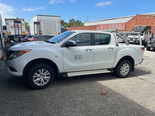 2012 MAZDA BT50 B32P 6M XTR 4X2 DUAL CAB UTE