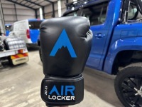 AIR LOCKER BRANDED BOXING GLOVES 14.5 PAIRS NOTE ONE GLOVE IS MISSING