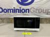 PANASONIC FLAT BED INVERTER MICROWAVE. 27LT. MODEL NM-SF564W. 1000W. 326MM H X 529MM W X 422MM D. AUTO COOK FUNCTIONS. WHITE EXTERIOR. EAZY CLEAN INTERIOR. MINOR MARKS/SCRATCHES TO THE EXTERIOR. POWERS ON.