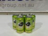 26 X CANS OF CIDER. TILSE'S APPLE TRUCK. HUNTER VALLEY ORIGINAL. CAPACITY: 375ML. STANDARD DRINKS: 1.5. ALCOHOL/VOLUME: 5.2%