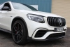 05/2018 MERCEDES AMG GLC 63 V8 SUV. TURBO PETROL. 9 SPEED AUTOMATIC TRANSMISSION. REGO DYN95H. ODOMETER 148697 (SHOWING). VIN WDC2539892F456830. 2 ZONE CLIMATE CONTROL. PUSH BUTTON START. BLACK & RED LEATHER ELECTRIC SEATS. DRIVER & PASSENGER SEATS WITH - 2