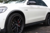 05/2018 MERCEDES AMG GLC 63 V8 SUV. TURBO PETROL. 9 SPEED AUTOMATIC TRANSMISSION. REGO DYN95H. ODOMETER 148697 (SHOWING). VIN WDC2539892F456830. 2 ZONE CLIMATE CONTROL. PUSH BUTTON START. BLACK & RED LEATHER ELECTRIC SEATS. DRIVER & PASSENGER SEATS WITH - 4