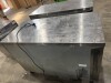 HOSHIZAKI UNDER COUNTER REFRIGERATOR. 2 DOOR. MODEL: RIC-120MNA. SERIAL: J08376E. STAINLESS STEEL. ENCLOSED MOTOR. 230 VOLT. APPROX: 500MM (H) X 1200MM (W) X 600MM (D). - 2
