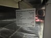 HOSHIZAKI UNDER COUNTER REFRIGERATOR. 2 DOOR. MODEL: RIC-120MNA. SERIAL: J08376E. STAINLESS STEEL. ENCLOSED MOTOR. 230 VOLT. APPROX: 500MM (H) X 1200MM (W) X 600MM (D). - 3