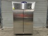 1 X COMMERCIAL BEST TOP UPRIGHT REFRIGERATOR. STAINLESS STEEL 2 DOOR. 1010 LITRE. MODEL CRT48-2. FITTED WITH SELF CONTAINED MOTOR.
