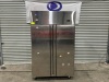 1 X 2022 COMMERCIAL QUIPWELL UPRIGHT FREEZER. STAINLESS STEEL 2 DOOR. 900 LITRE. MODEL TSC10. SERIAL NUMBER YBF921SAU2100322100800070009. FITTED WITH SELF CONTAINED MOTOR.