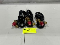 3 X MAXSUN BUTANE OR PROPANE DUAL FUEL FOR PORTABLE GAS STOVES.