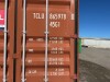 2011 STEEL 40 FOOT HIGH CUBE SHIPPING CONTAINER. - 2