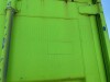 STEEL 20 FOOT SHIPPING CONTAINER. DAMAGED DOORS. - 6