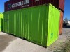 STEEL 20 FOOT SHIPPING CONTAINER. DAMAGED DOORS. - 3