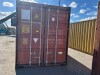 2005 STEEL 40 FOOT HIGH CUBE SHIPPING CONTAINER. - 2
