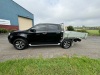 2023 ISUZU D-MAX 4X4 LSU HI-RIDE. DIESEL. REGO YPF27Q. VIN MPATFS40JPG023844.ODOMETER 2404 KLM (SHOWING). BASALT BLACK MICA EXTERIOR. BLACK AND GREY FABRIC INTERIOR. PUSH BUTTON START. MULTI-INFORMATION TOUCH SCREEN. APPLE CAR PLAY. SAT NAV. REAR VIEW CAM - 2