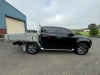2023 ISUZU D-MAX 4X4 LSU HI-RIDE. DIESEL. REGO YPF27Q. VIN MPATFS40JPG023844.ODOMETER 2404 KLM (SHOWING). BASALT BLACK MICA EXTERIOR. BLACK AND GREY FABRIC INTERIOR. PUSH BUTTON START. MULTI-INFORMATION TOUCH SCREEN. APPLE CAR PLAY. SAT NAV. REAR VIEW CAM - 5