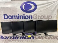 4 X SAMSUNG 28 INCH LED MONITOR. MODEL U28E590D. 4K ULTRA HD. EYE SAVER MODE. PICTURE IN PICTURE. 16.9 ASPECT RATIO. WITH POWER CORD