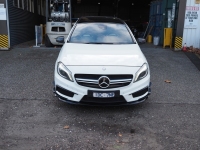 04/2014 (BUILD) 06/2014 (COMPLIED) MERCEDES BENZ AMG A45 4MATIC HATCHBACK. POWERED BY A 2.0L TURBO CHARGED PETROL ENGINE. AUTOMATIC TRANSMISSION. REGO: 1DC7NE. ODOMETER: 171419 (SHOWING). VIN: WDD1760522J275845. ENG: 13398080012286. FULL ELECTRICS. LEATHE