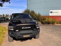 2020 DODGE RAM 1500 WARLOCK 4X4 CREW CAB. 5.7L HEMI V8 ENGINE. PETROL. REGO DZNR. VIN 1C6RR7LT2LS127341. ODOMETER 134088 (SHOWING). 8 SPEED AUTOMATIC TRANSMISSION. MULTI-FUNCTION CONTROL SCREEN. 6 SPEAKER STEREO. BLUETOOTH. SAT NAV. FRONT & REAR AIR CONDI